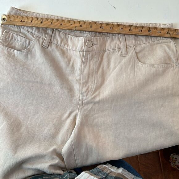 Anthropologie Pilcro and the letter press light tan pants –F Hypen size 14/32 - Picture 7 of 9